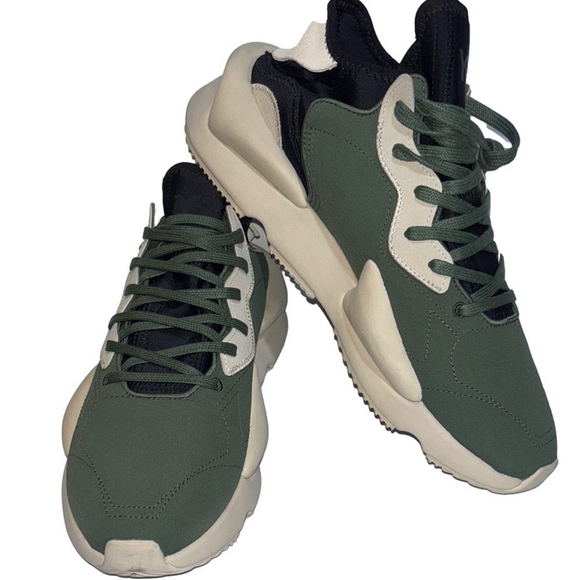 adidas Other - NEW ADIDAS Y-3 Kaiwa Athletic Sneakers Running Fashion Shoes Green Size 10.5